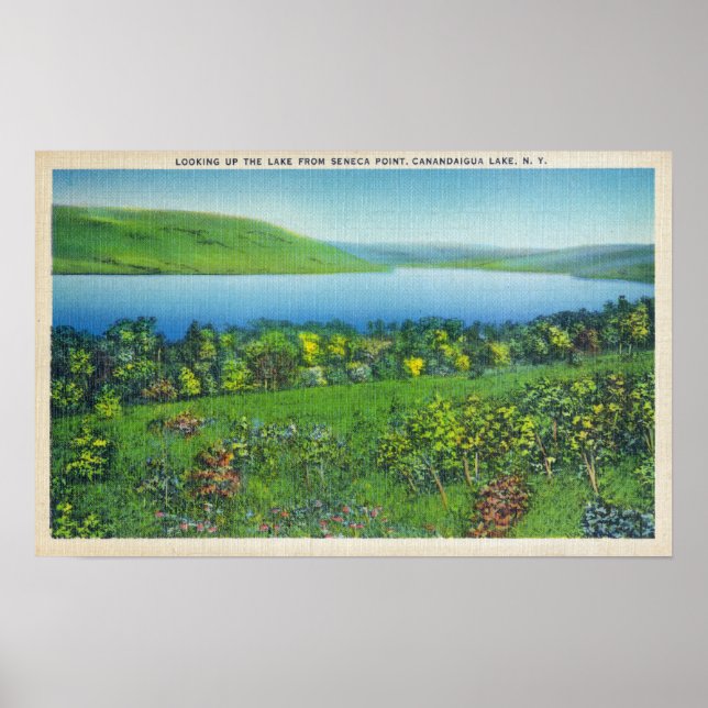 Seneca Point View of the Sjö Poster (Framsidan)