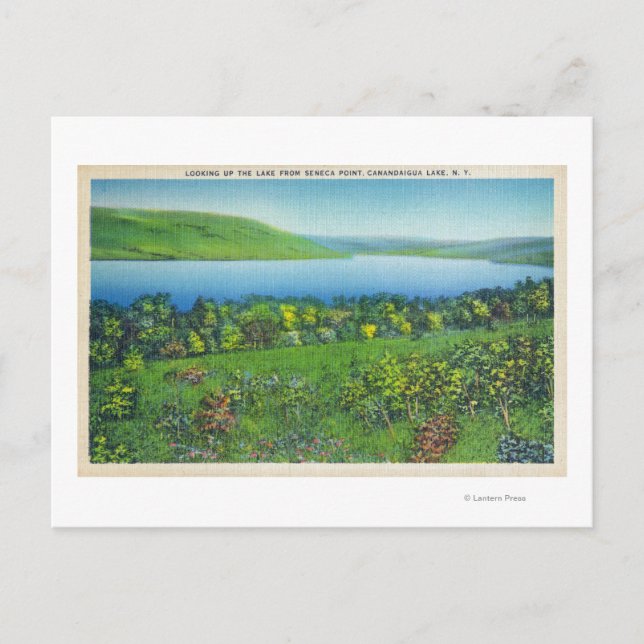 Seneca Point View of the Sjö Vykort (Framsida)