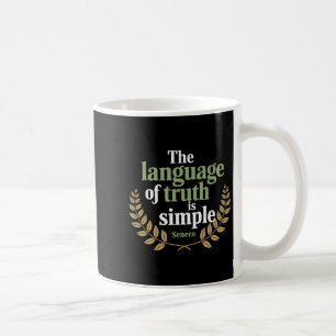 Seneca Quote Stoic Philosophy Wisdom Truth Simplic Kaffemugg