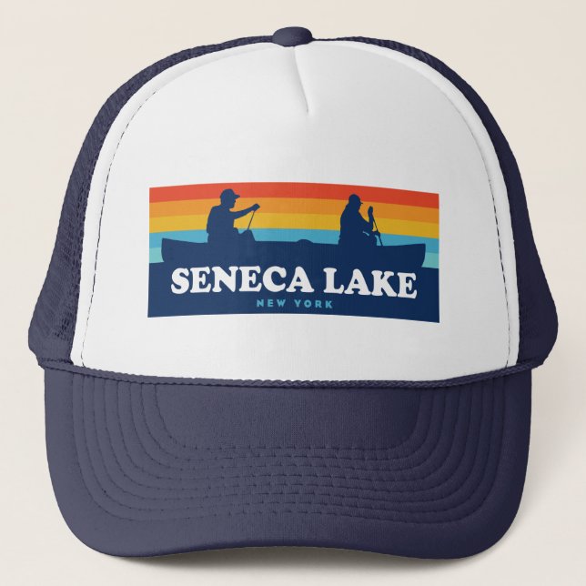 Seneca Sjö New York Canoe Keps (Framsida)