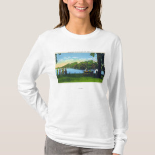 Seneca sjön parkerar plats t-shirt