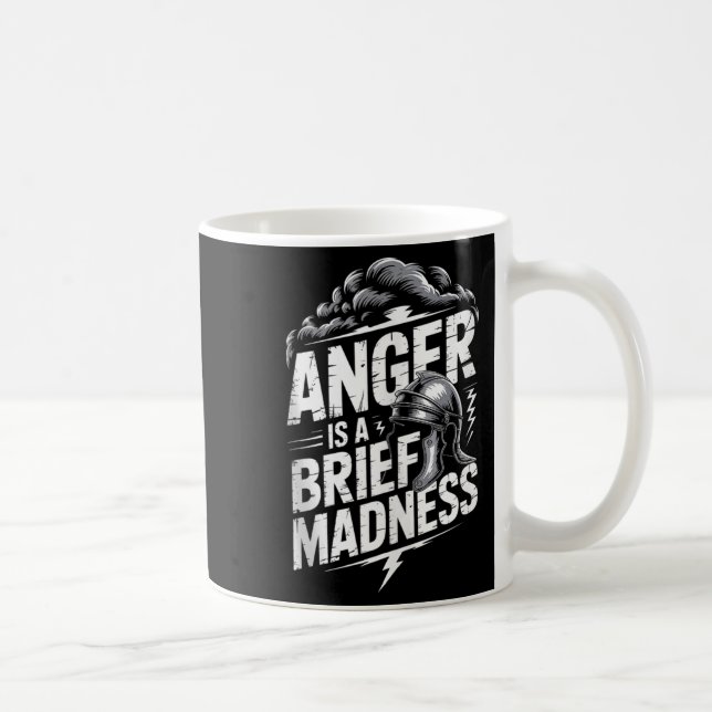 Seneca Stoic Philosoper Quote Motivational Stoicis Kaffemugg (Höger)