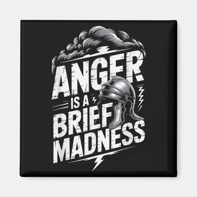 Seneca Stoic Philosoper Quote Motivational Stoicis Magnet (Framsidan)