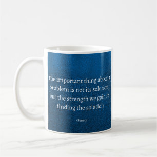 Seneca Stoic Quote Mugg