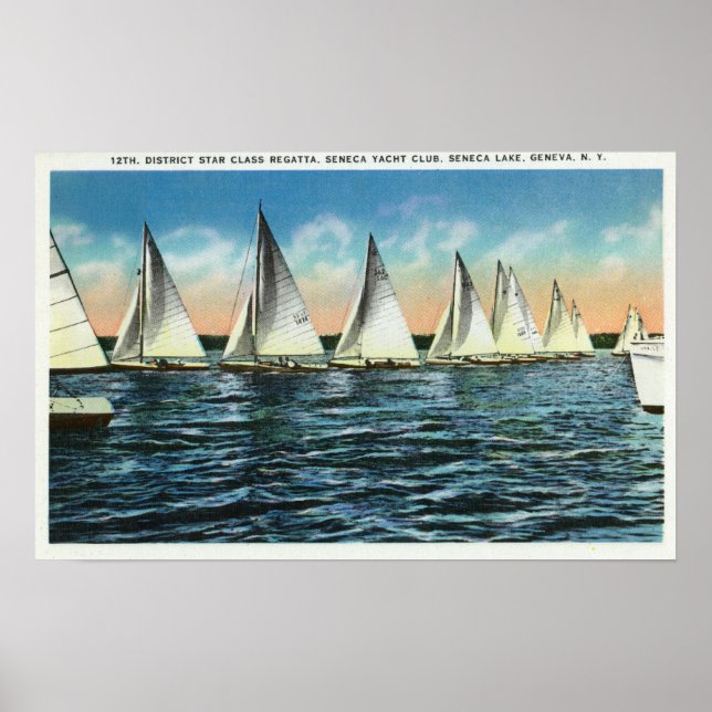 Seneca Yacht Klubb Poster (Framsidan)