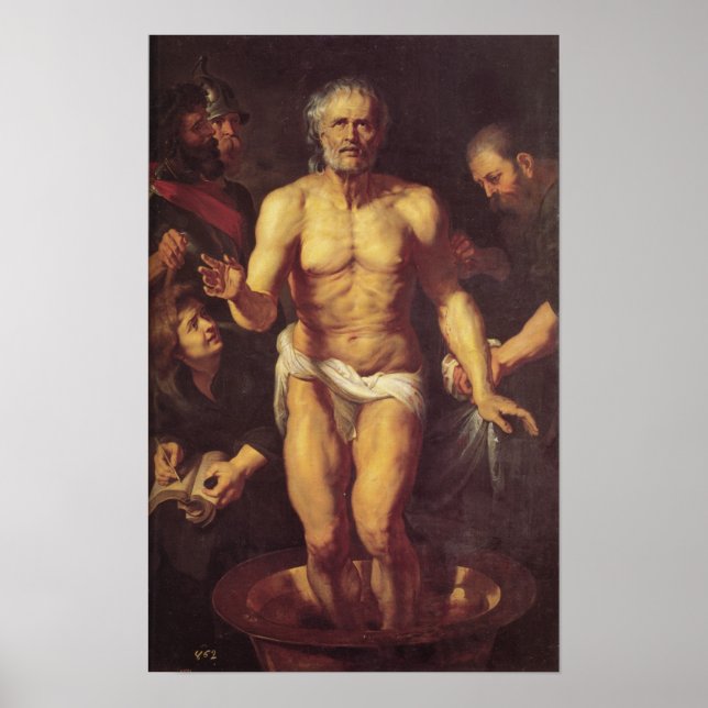 Senecas död poster (Framsidan)