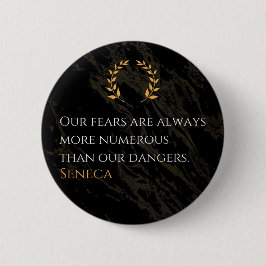 Senecas insight: Rädslan jämfört med verkliga faro Knapp