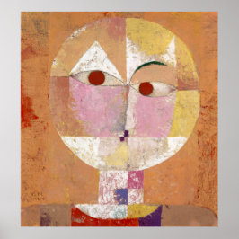 Senecio (Baldgreis) (1922), målning av Paul Klee Poster