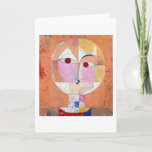 Senecio, Paul Klee Kort (Framsida)