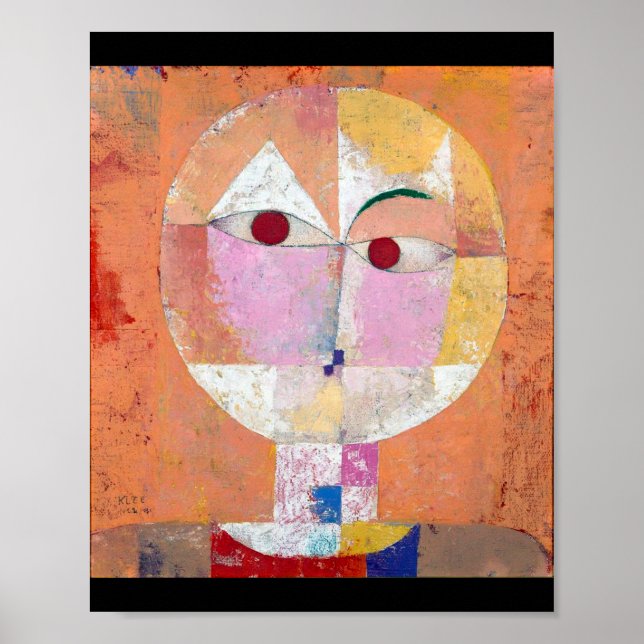 Senecio, Paul Klee Poster (Framsidan)
