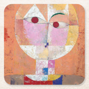 Senecio Paul Klee Underlägg Papper Kvadrat