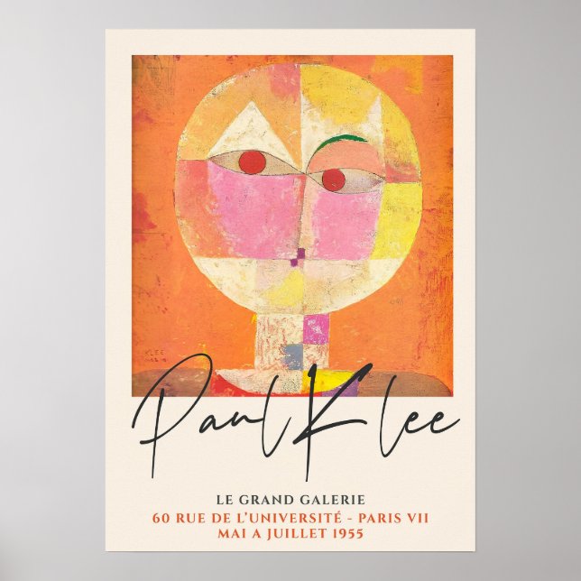 Senecio Poster (Framsidan)