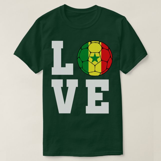 Senegal 6 t shirt (Design framsida)