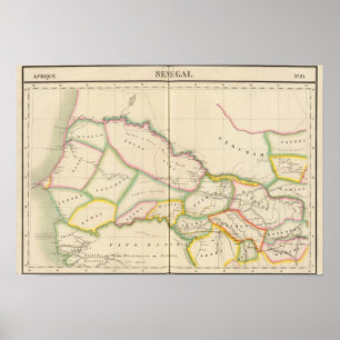 Senegal afrika poster