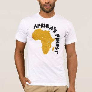 Senegal afrikakartadesign tee shirt