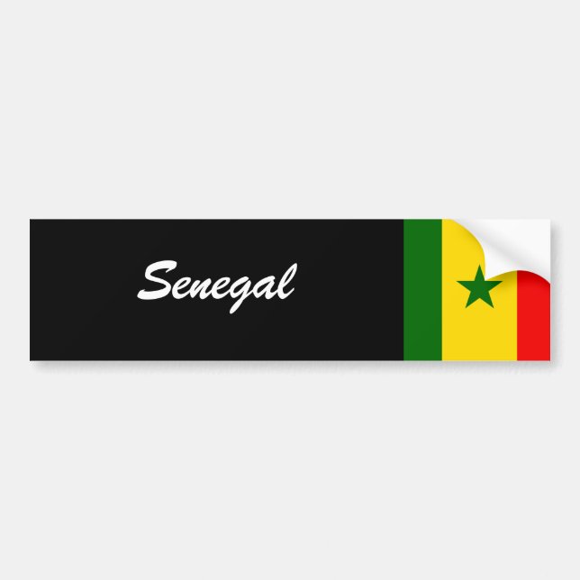 Senegal Bildekal (Framsidan)