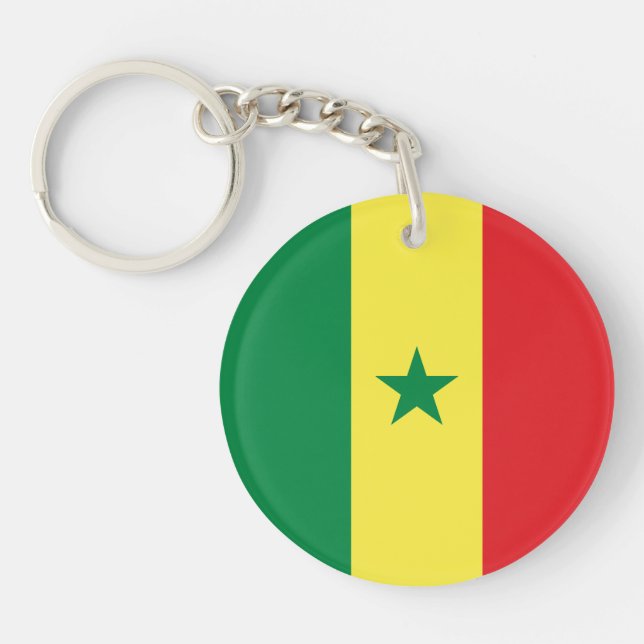 Senegal flagga (Framsidan)