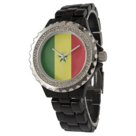 Senegal flagga armbandsur