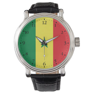 Senegal flagga armbandsur