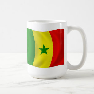 Senegal Flagga Mugg