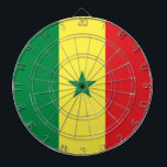 Senegal Flagga Piltavla<br><div class="desc">Senegals flagga är ett triband för lodrät med ett problem i mitten. Den använda färgen i flagga är röd,  grönt,  gult. Andelen senegalesiska flagga är 2:3. Senegals Flagga antogs 1960.</div>
