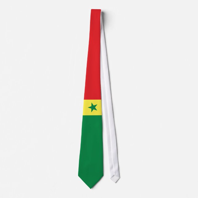 Senegal Flagga Slips (Framsida)