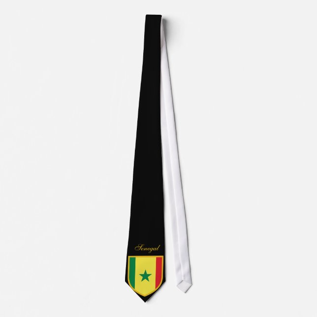 Senegal Flagga Slips Anpassat Namn  (Framsida)