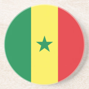 Senegal flagga underlägg