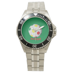 Senegal Fotboll Armbandsur