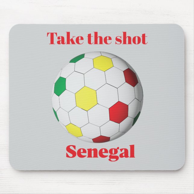 Senegal Fotboll Musmatta (Framsidan)