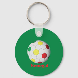 Senegal fotboll nyckelring