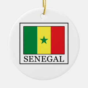 Senegal Julgransprydnad Keramik