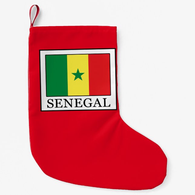 Senegal Liten Julstrumpa (Framsidan)