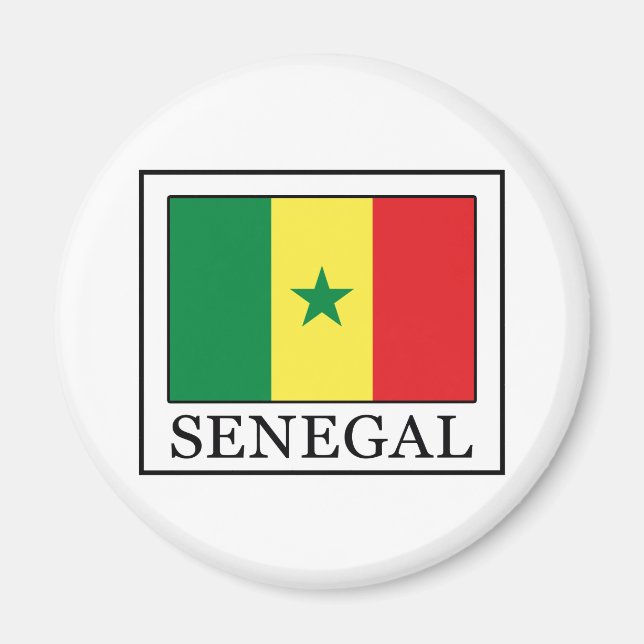 Senegal Magnet (Framsidan)