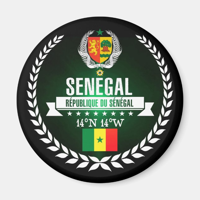 Senegal Magnet (Framsidan)
