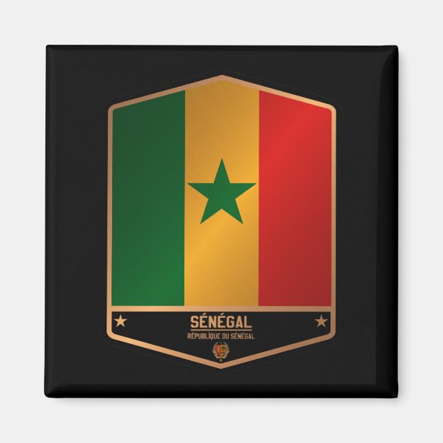 Senegal Magnet (Framsidan)