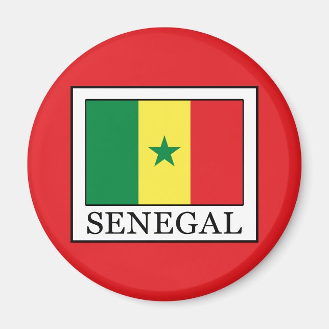 Senegal Magnet (Framsidan)