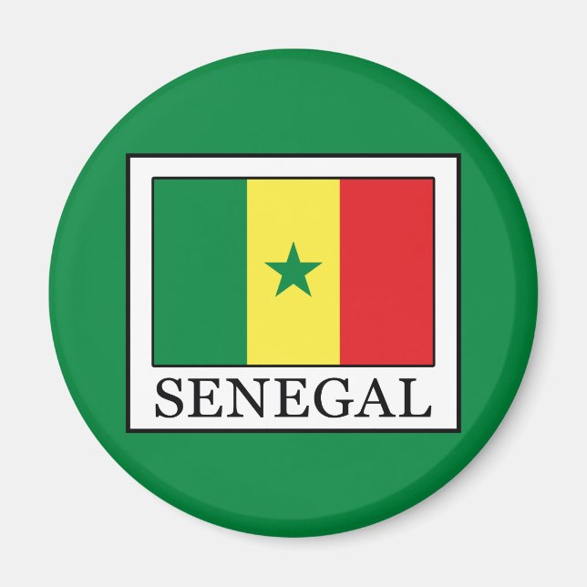 Senegal Magnet (Framsidan)