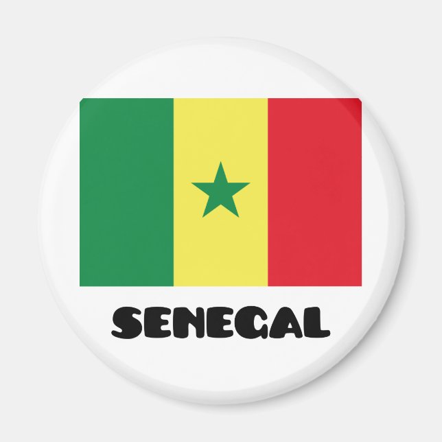 Senegal Magnet (Framsidan)