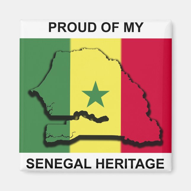 Senegal Magnet (Framsidan)
