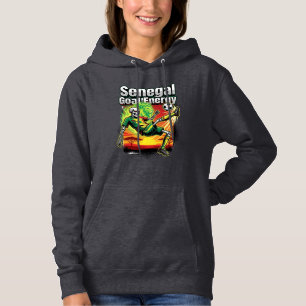 Senegal Mål Energi Skelett Anfallare Nationer Skap T Shirt
