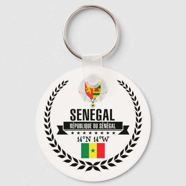 Senegal Nyckelring (Framsida)