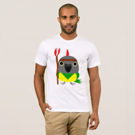 Senegal papegoja, indianindierT-tröja T-shirt
