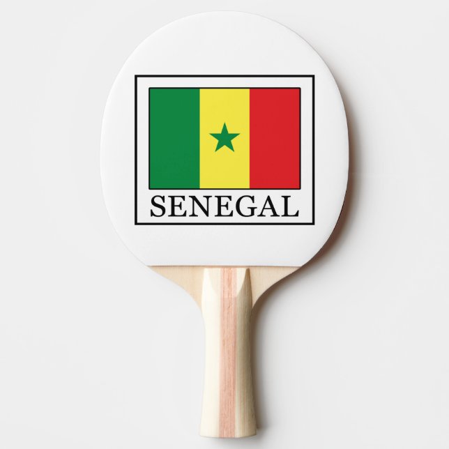 Senegal Pingisracket (Framsidan)