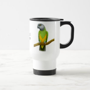 Senegal Poicephalus papegojatravel mug Resemugg