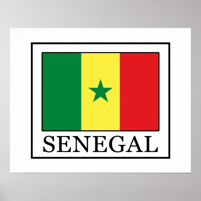 Senegal Poster (Framsidan)