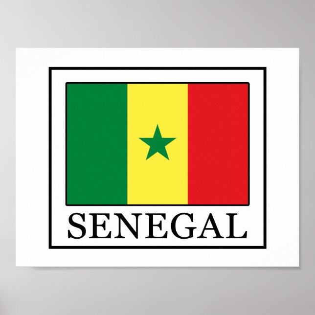 Senegal Poster (Framsidan)
