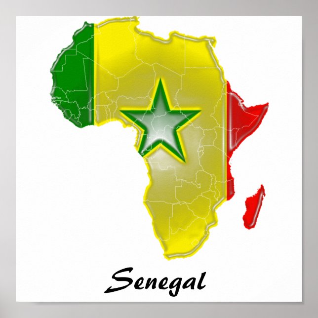 Senegal Poster (Framsidan)