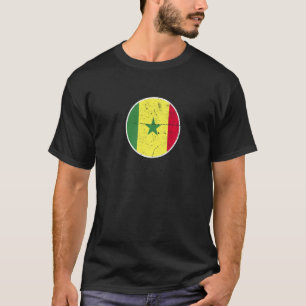Senegal Proud Senegalese Flagga T Shirt