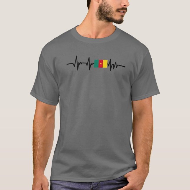 Senegal Senegal Flagga American Senegalese T Shirt (Framsida)